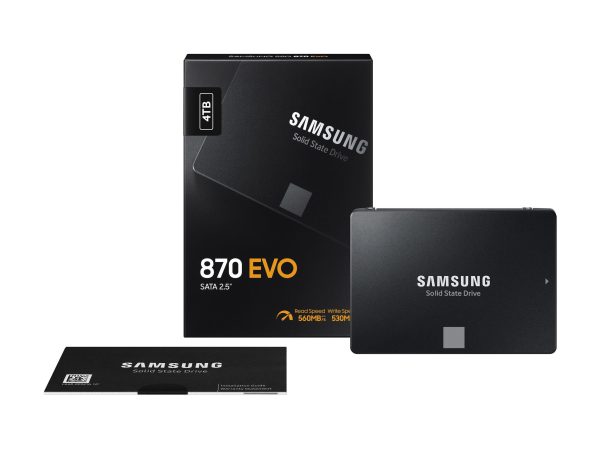 SAMSUNG 870 EVO Series 2.5" 4TB