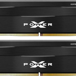 Silicon Power DDR5 32GB (2x16GB) Zenith 6000MHz (PC5-48000) 288-pin CL30 1.35V UDIMM Desktop Memory Module RAM SU032GXLWU60AFDESK Black - 64GB (2 x 32GB),288-Pin DDR5 SDRAM,DDR5 6000 (PC5 48000),30,Black,None