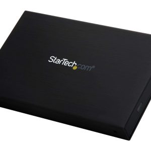 Drive Enclosure for 2.5" SATA SSDs/HDDs - USB 3.1 (10Gbps) - USB-A, USB-C - USB 3.0 w/ UASP,9.5 mm