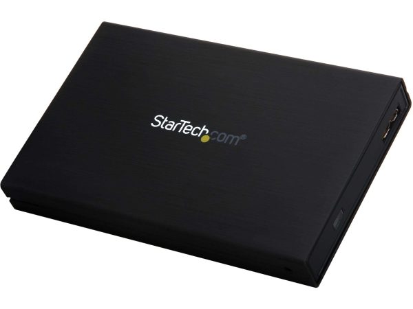 Drive Enclosure for 2.5" SATA SSDs/HDDs - USB 3.1 (10Gbps) - USB-A, USB-C - USB 3.0 w/ UASP,9.5 mm