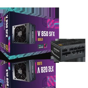 Cooler Master 850 W Full Modular 80 PLUS GOLD Certified: 90% @ Typical Load