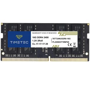 Timetec Hynix IC DDR4 2666MHz PC4-21300 Unbuffered Non-ECC 1.2V CL19 260 Pin SODIMM Laptop Notebook Computer Memory RAM Module Upgrade(4GB) - 16GB,DDR4 2400 (PC4 19200),17