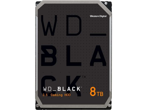 WD Black 8TB 7200 RPM 3.5" - 8TB 256MB Cache