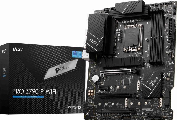 MSI MAG Z790 TOMAHAWK MAX WIFI LGA 1700(14th,13th,12th Gen) DDR5 ATX 8x SATA 6G  4x M.2  Wi-Fi 7  Bluetooth 2.5Gbps LAN Motherboard - PRO Z790-P WIFI