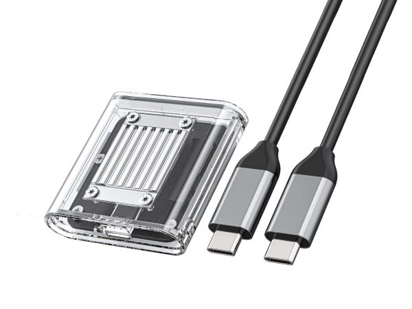 ORICO 2.5'' Hard Drive Enclosure Type-C USB 3.1 Gen2 to SATA 6Gbps Computer External HDD Enclosure for 7 9.5mm HDD SSD Support UASP Compatible WD Seagate Toshiba Samsung Hitachi PS5-2139C3-G2 - USB Type C,M.2 NVME SSD(Only for 2230),1 Bay