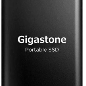 Gigastone 2TB External SSD USB 3.2 Type C, Read Speed up to 500MB/s, 3D NAND, Ultra Slim Metal Portable Solid State Drive, for PC Laptop Mac Windows Linux Android PS4 Xbox One Smart TV