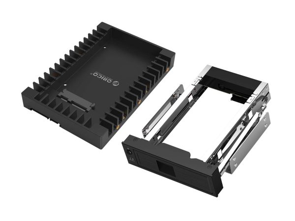 ORICO 3.5 inch HDD Frame Mobile Rack Internal HDD Case CD-ROM Space 3.5 inch Internal SATA Hard Drive SSD Adapter (1106SS-V1) - 2.5 to 3.5 Drive Adapter Combo,1 Pack