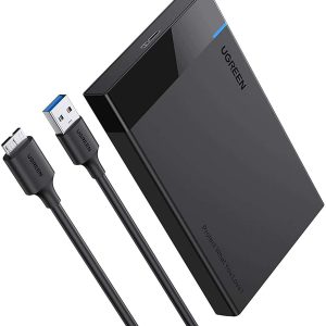 ESTONE USB3.0 Gen2 HDD Enclosure Box HDD Enclosure 2.5 SSD SATA To USB3.0  Adapter External Hard Drive Box Support UASP Max 6TB -Plug and Play for Seagate, WD, Toshiba - USB Type-A