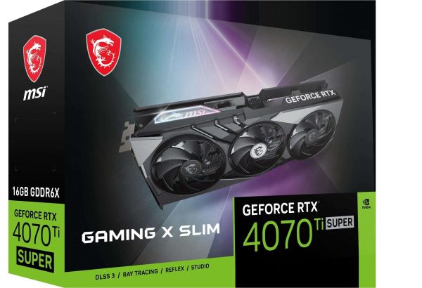 MSI Gaming GeForce RTX 4070 Ti SUPER 16GB