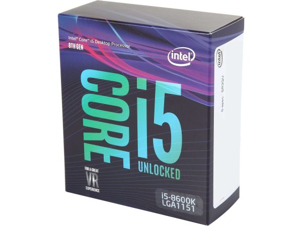Intel Core i7-8700K 6-Core 3.7 GHz - i5-8600K