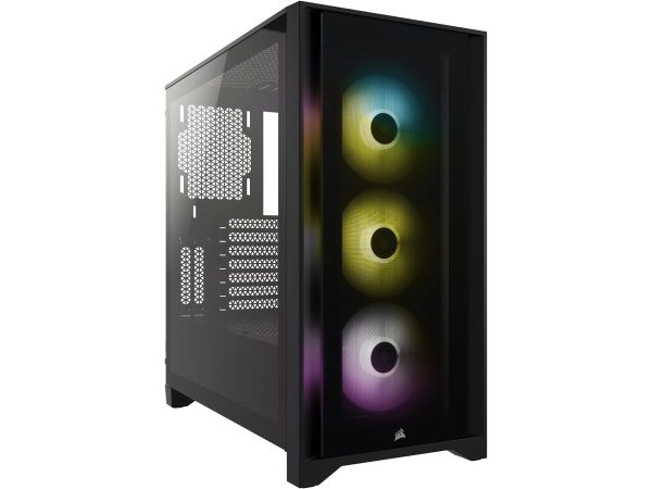 Corsair ATX Mid Tower Black - 4000X RGB (Black)