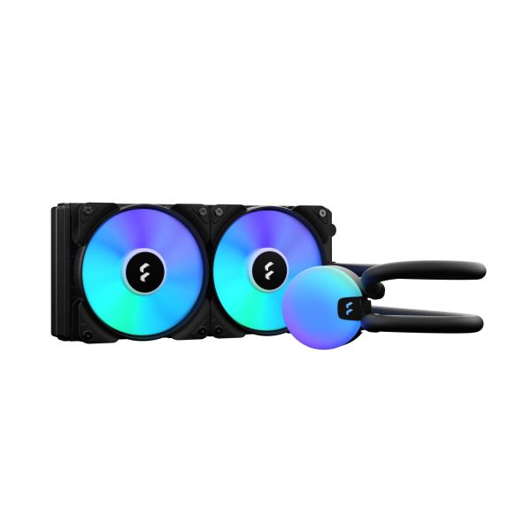 Fractal Design Lumen S24 v2 RGB Aspect 12 RGB x2 AIO CPU Liquid/Water Cooler