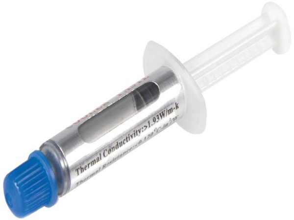 .5g Metal Oxide Thermal CPU Paste Compound Tube for Heatsink - Silver Thermal Paste