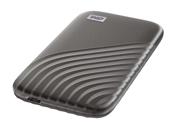 WD 1TB My Passport SSD External Portable Drive, Gray, Up to 1050 MB/s - WDBAGF0010BGY-WESN
