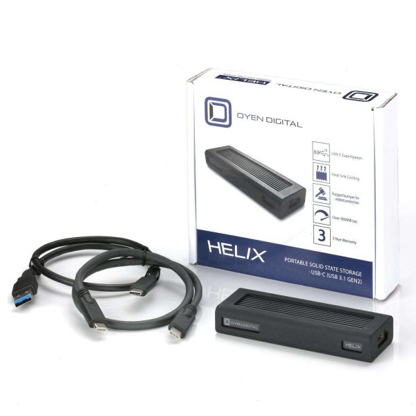 Helix Dura 8TB USB-C (USB 3.2 Gen2) NVMe Portable SSD, Up to 1050MB/s
