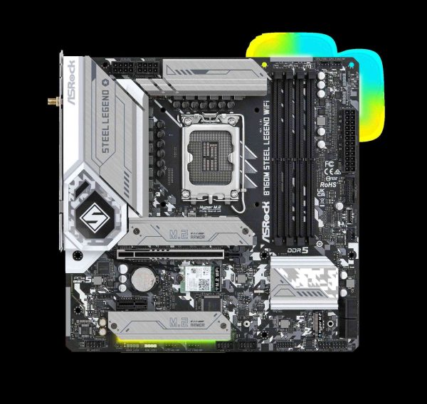 ASRock B760M PG SONIC WiFi LGA 1700 - B760M Steel Legend WiFi