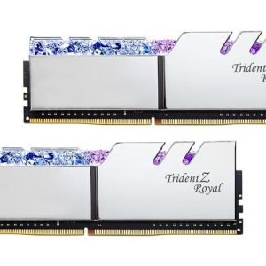 G.SKILL Trident Z Royal Series 32GB (2 x 16GB) DDR4 3200 (PC4 25600) - 16GB (2 x 8GB),DDR4 4000 (PC4 32000),18,Silver