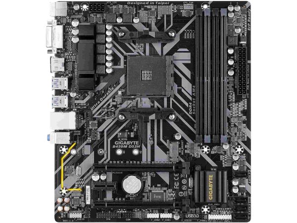 GIGABYTE B450M DS3H WIFI AM4 
 - B450M DS3H
