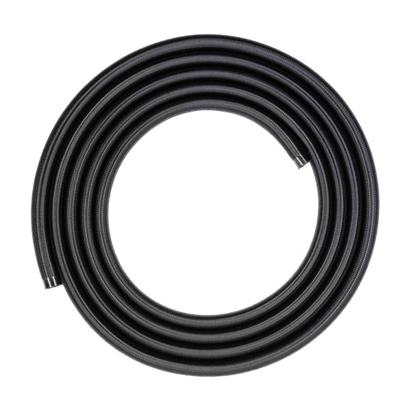 CORSAIR Hydro X Series XT Softline Mesh Tubing - White - Easily Cut to Length - Durable EPDM Rubber - CX-9059012-WW - Black
